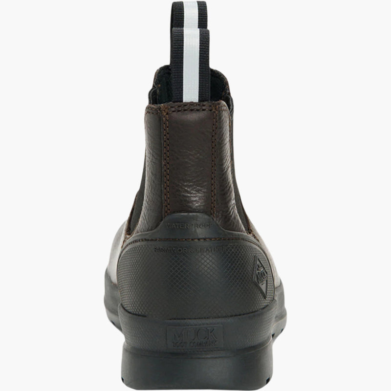 Men's Chore Farm Leather Comp Toe Chelsea Boot CSA - back