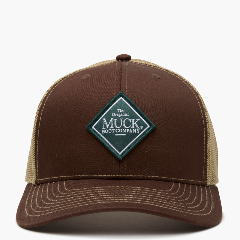 Muck® Diamond Trucker Hat - front