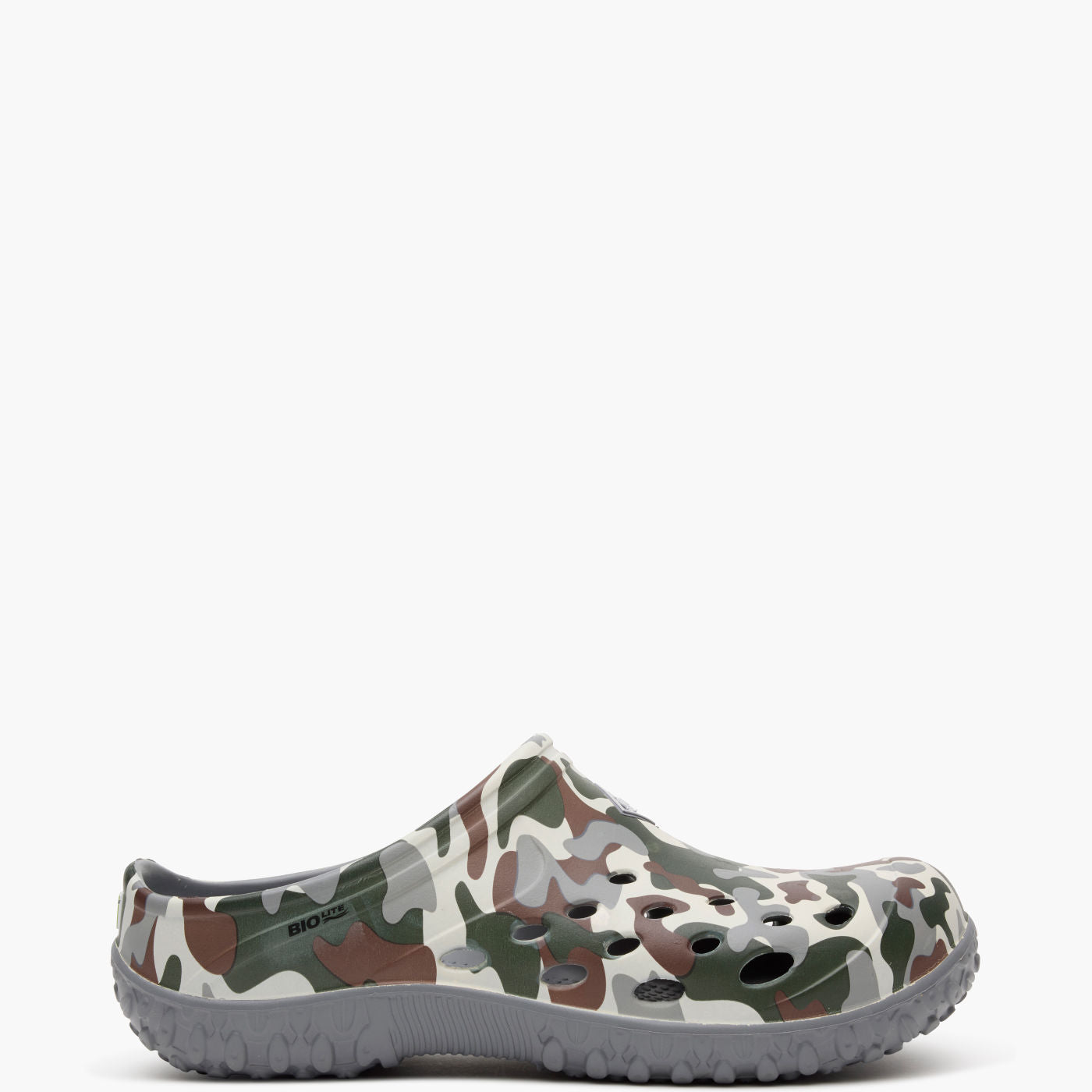 CROCS Men\'s Gray Camouflage Clogs Crocs Classic All-Terrain Clog Desert Camo Grey - Sneakers - US main image 2