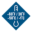 Temperature Comfort Range: Cold to very cold climates - -60°F to 30°F
