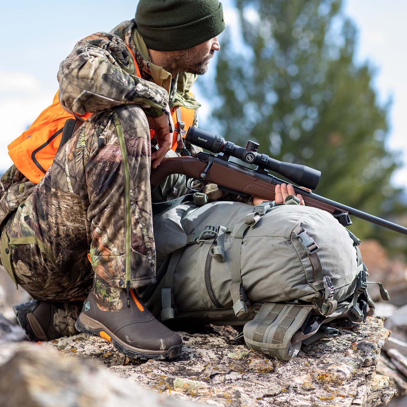 Men's Mossy Oak® Breakup Country™ Apex Mid Zip Ankle Boot