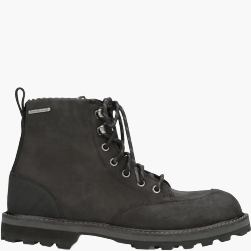 Men's Leather Foreman Lace Up Boot - profile
