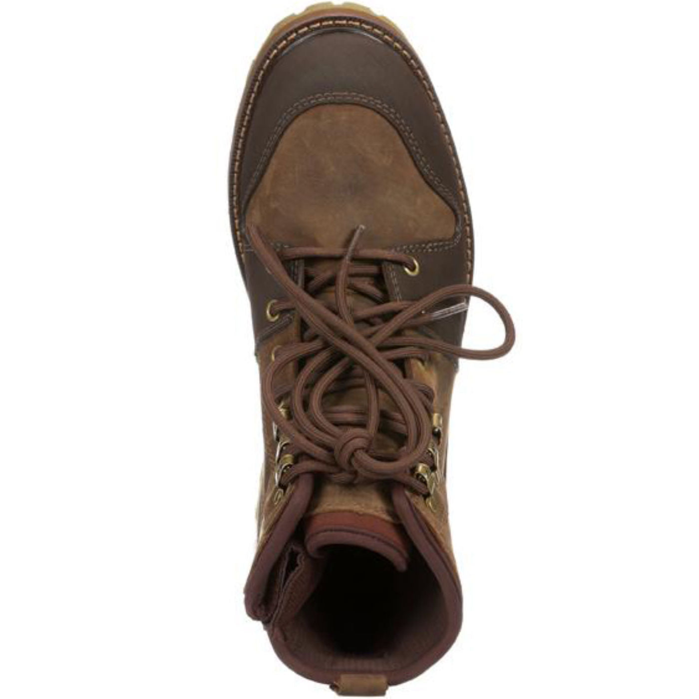 Men's Leather Lineman Lace Up Boot - birdseye
