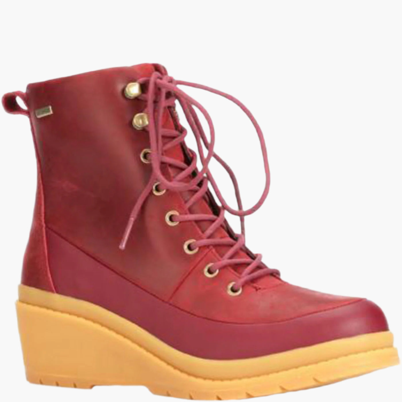 (取寄) マック レディース リバティ ウェッジ ブーティ Muck women Liberty Wedge Booties (For Women)  Taupe Leather Women's Liberty Wedge Boot – The Original Muck Boot Company