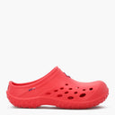 Muckster Lite Liberty Men's Clog MMLCMU60  red clog shoe on a white background