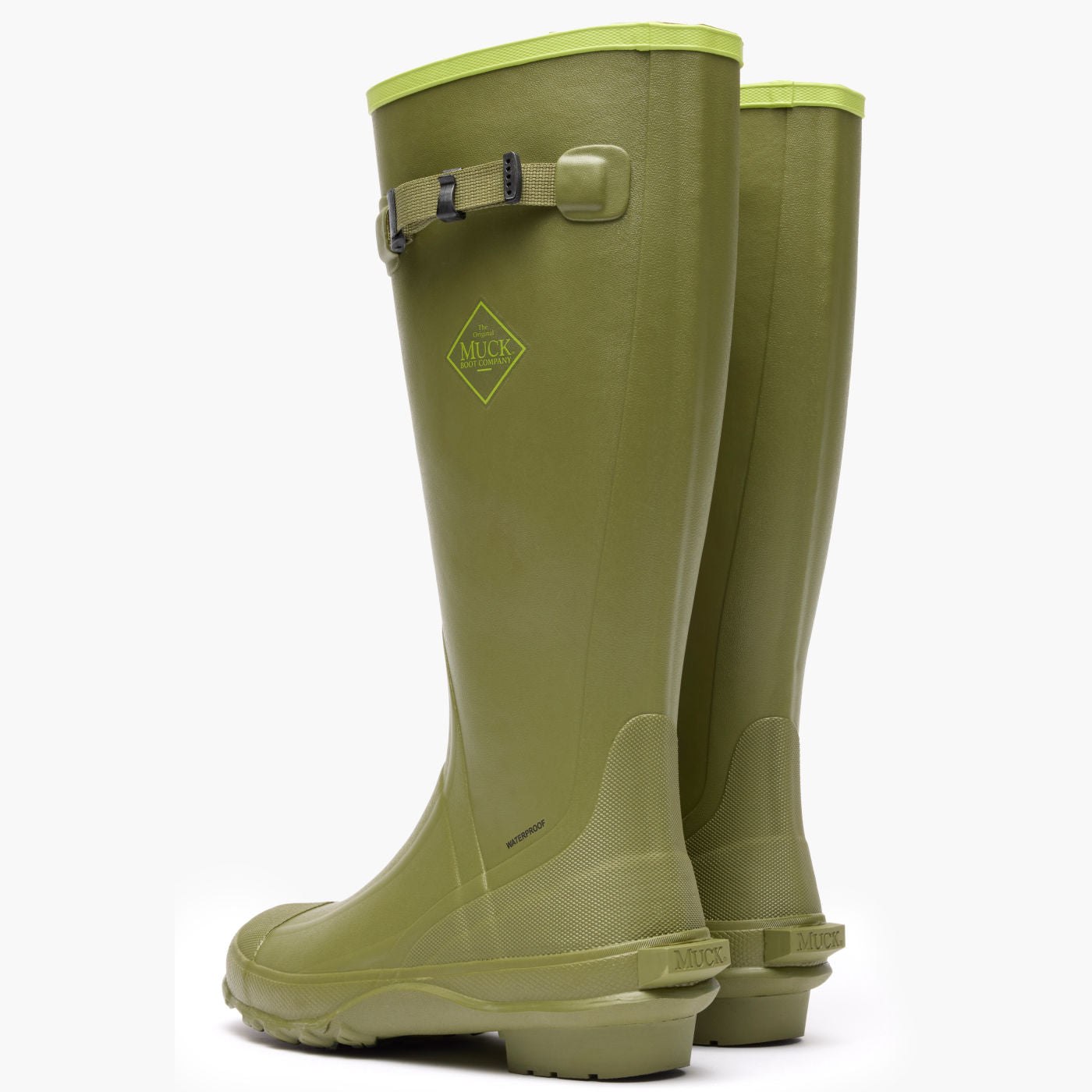 Men's Harvester Tall Rubber Boot - back