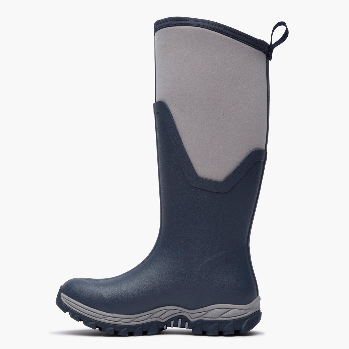 SKU: MAS17W20 — Arctic Sport II Women's 17" Insulated Tall Boot (Left side view of Black insulated tall boot on a grey background)