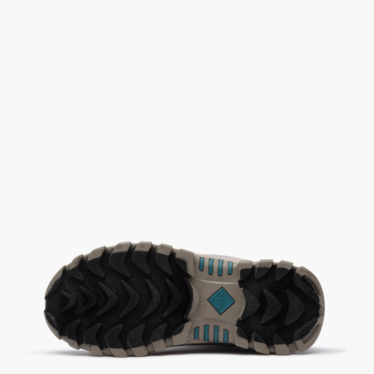 SKU: MAS17W30 — Arctic Sport II Women's 17" Insulated Tall Boot (Outsole view of Black insulated tall boot on a grey background)