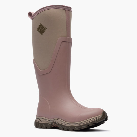 SKU: MAS17W60 — Arctic Sport II Women's 17" Insulated Tall Boot (3/4 angle view of Black insulated tall boot on a grey background)