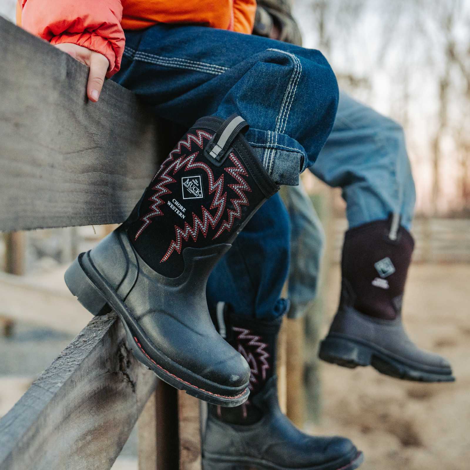 Big Kids' Chore Western Boot