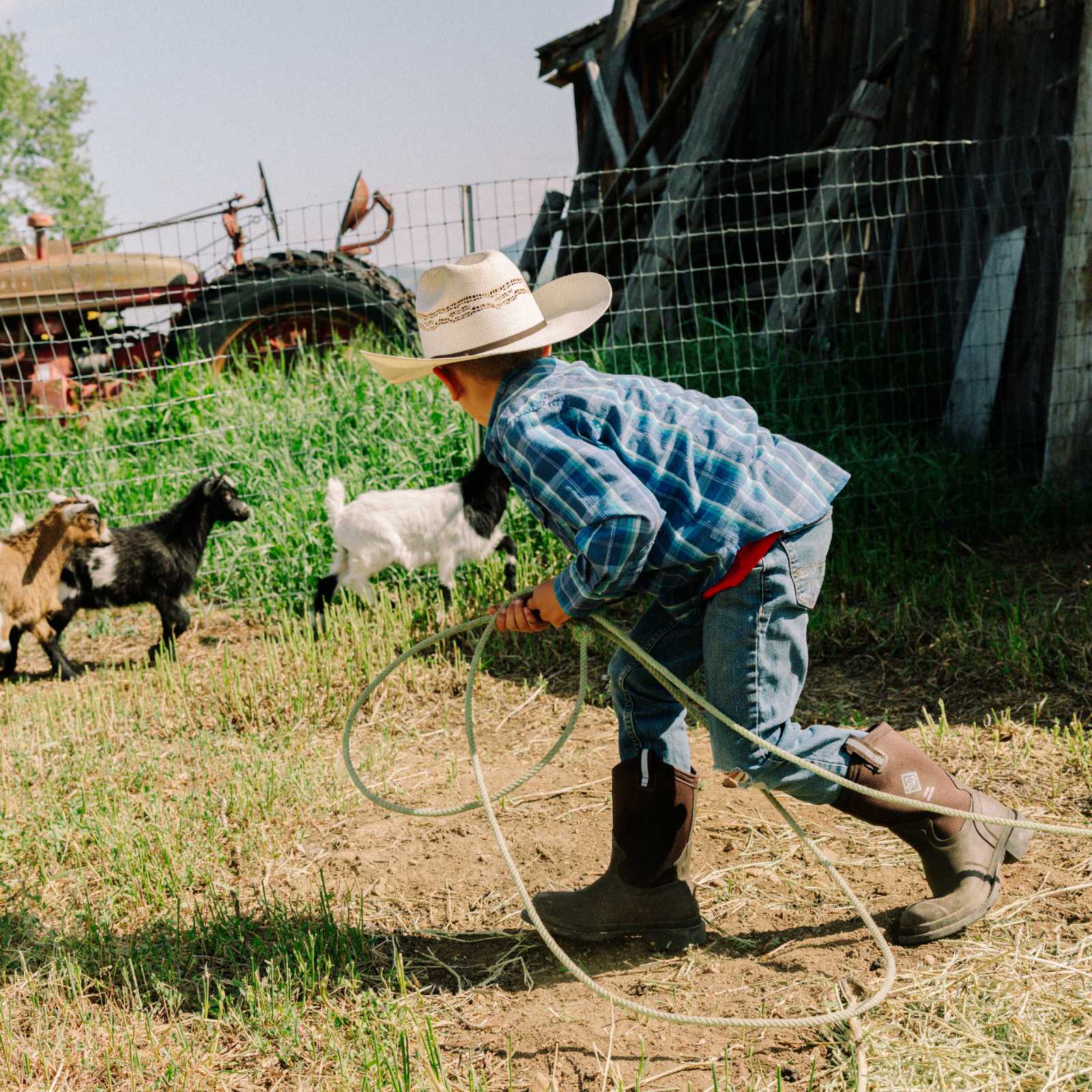 Big Kids' Chore Western Boot