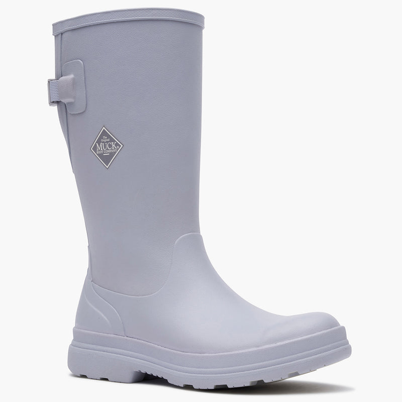 Muck Boot Rainscape Women's Tall Adjustable Rain Boot Periwinkle angle