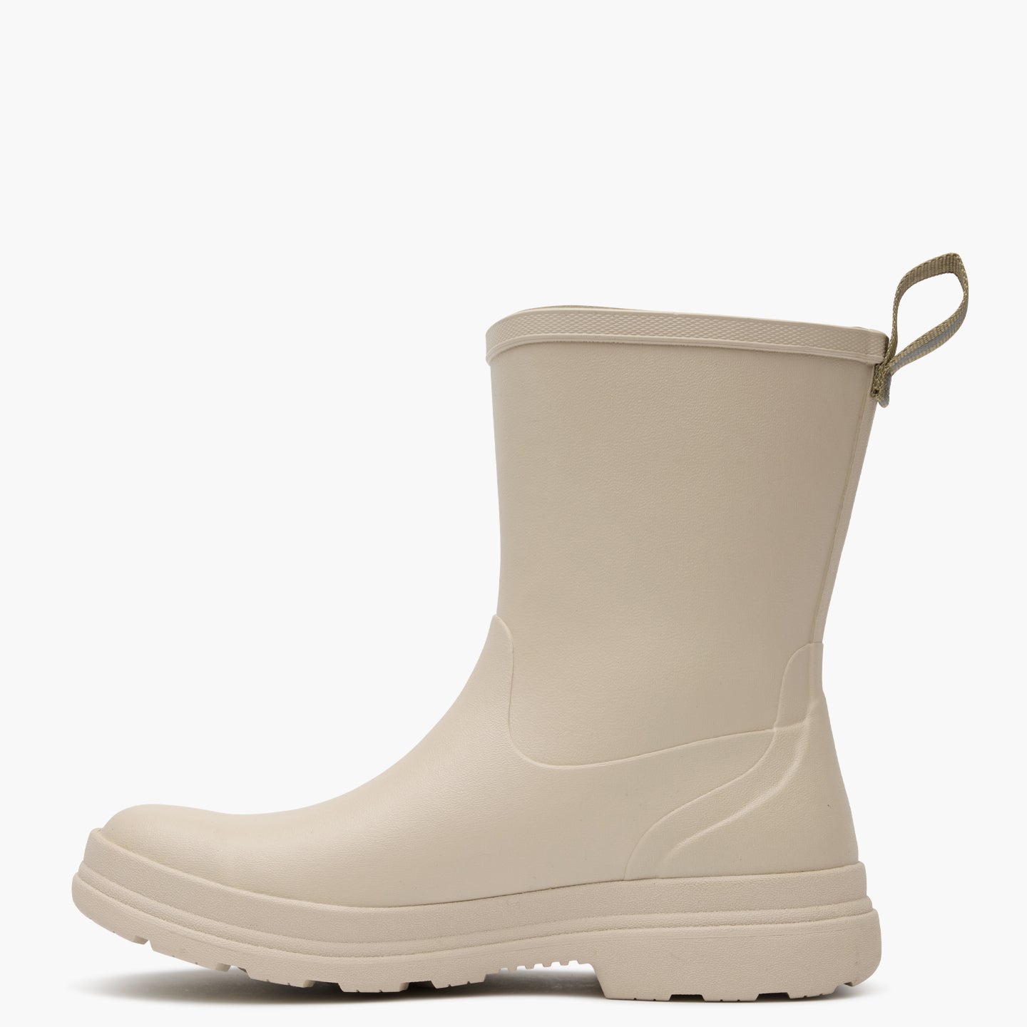 Rainscape Women's 8" Waterproof Rubber Boot in Sand MRS08W80 left profile