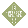 Temperature Comfort Range: Cool to cold climates  -20°F to 50°F
